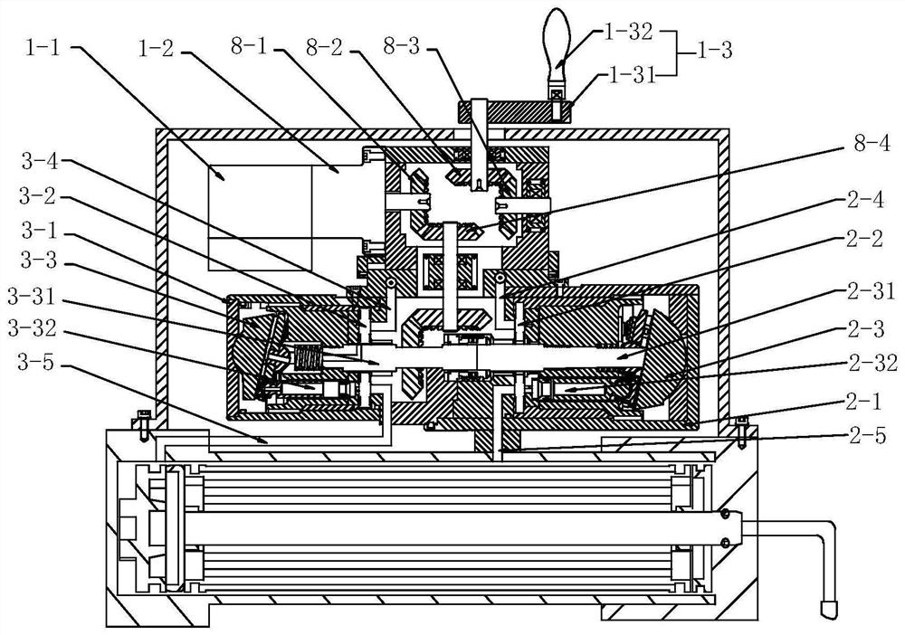 A small flashlight integrated multi-plunger type seawater desalination machine and seawater desalination method