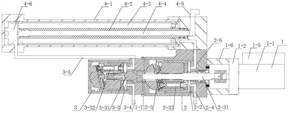 A small flashlight integrated multi-plunger type seawater desalination machine and seawater desalination method