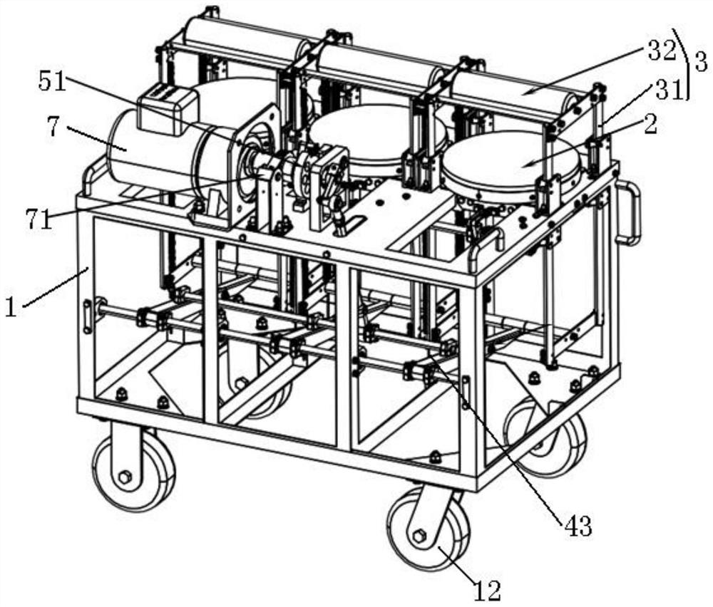 Soil sample crushing device