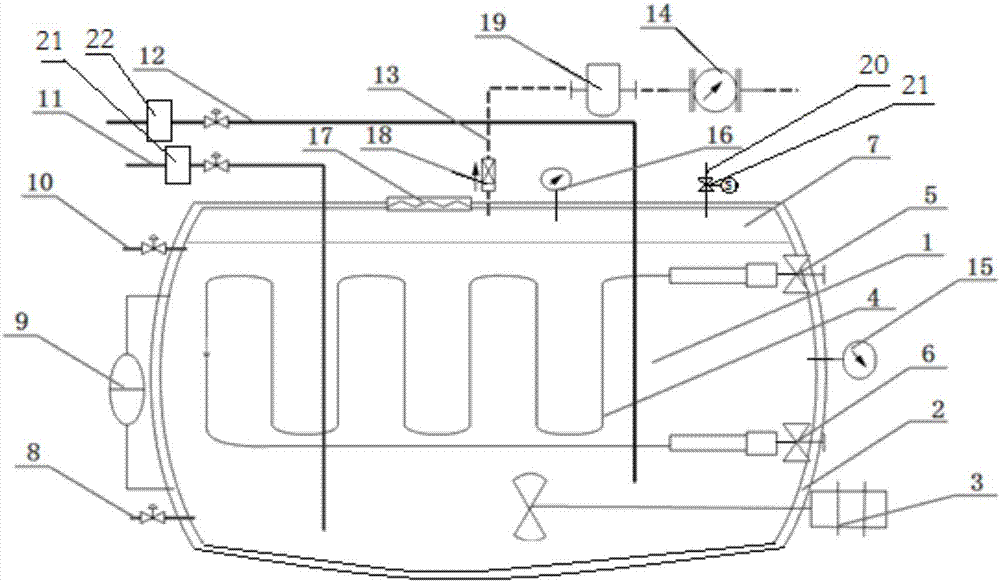 Novel low-temperature anaerobic methane fermenting device