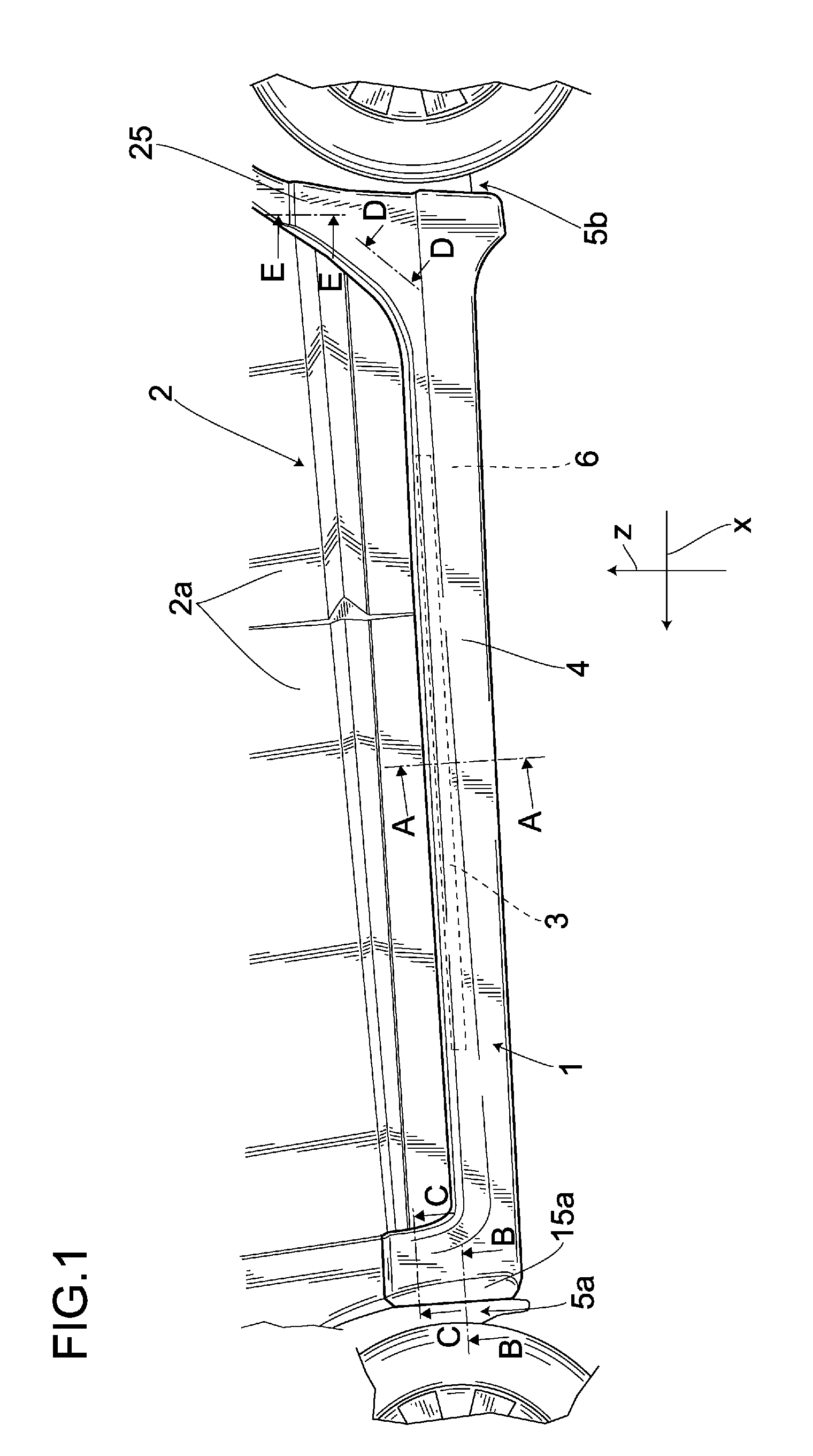 Side under spoiler mounting structure