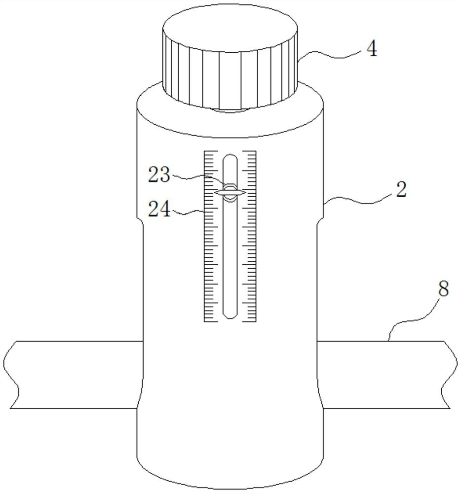 A casting gate grinding device