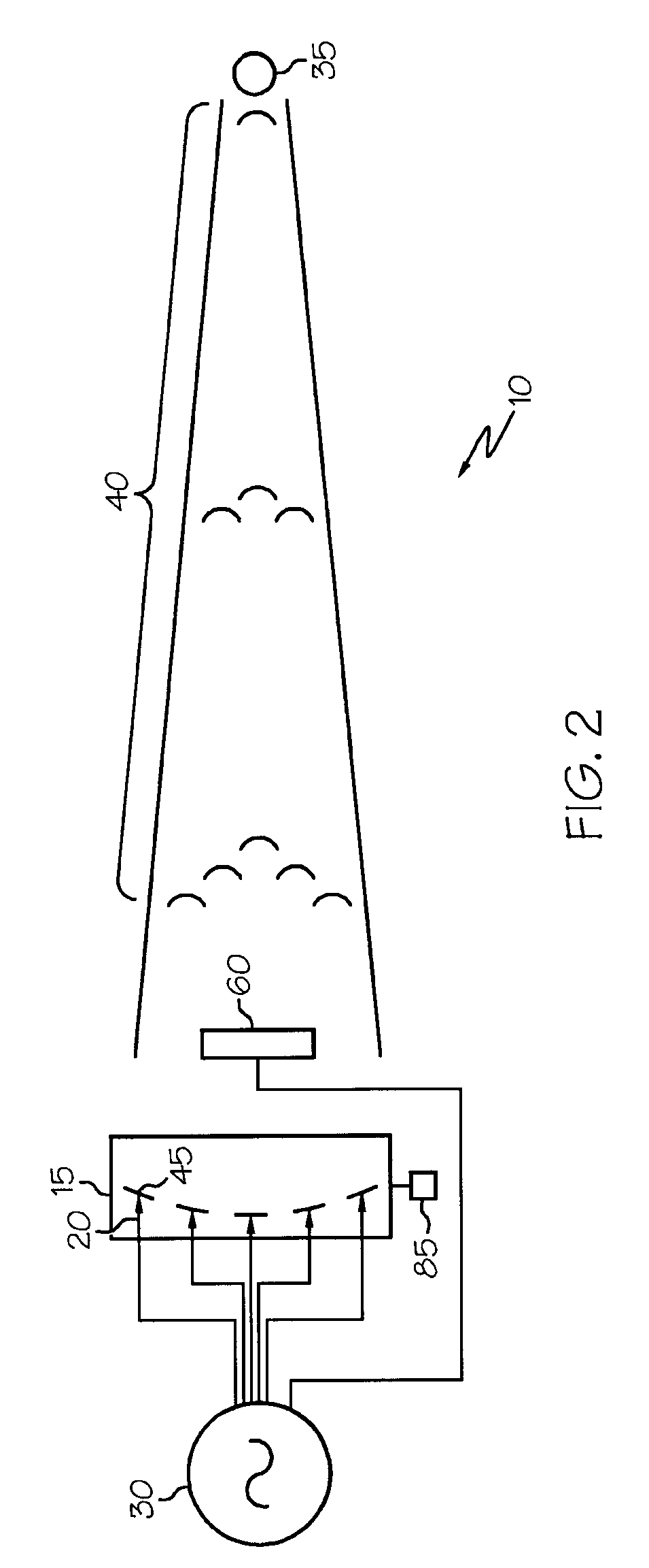 Resolution radar using metamaterials