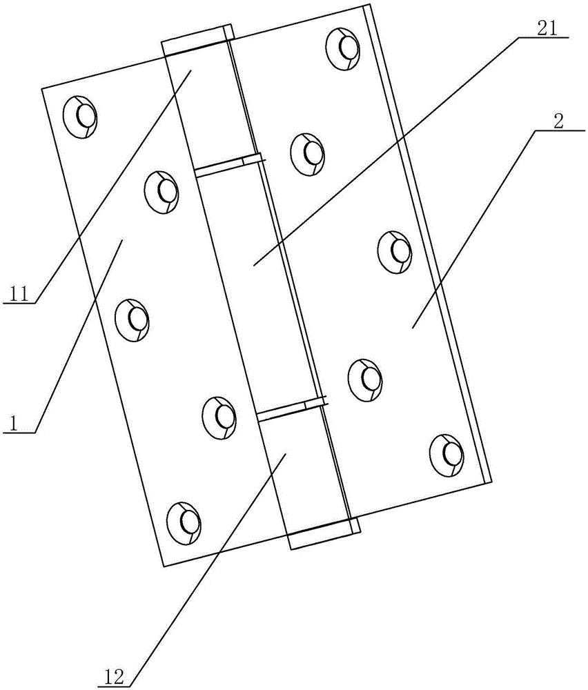 Screw type buffer hinge