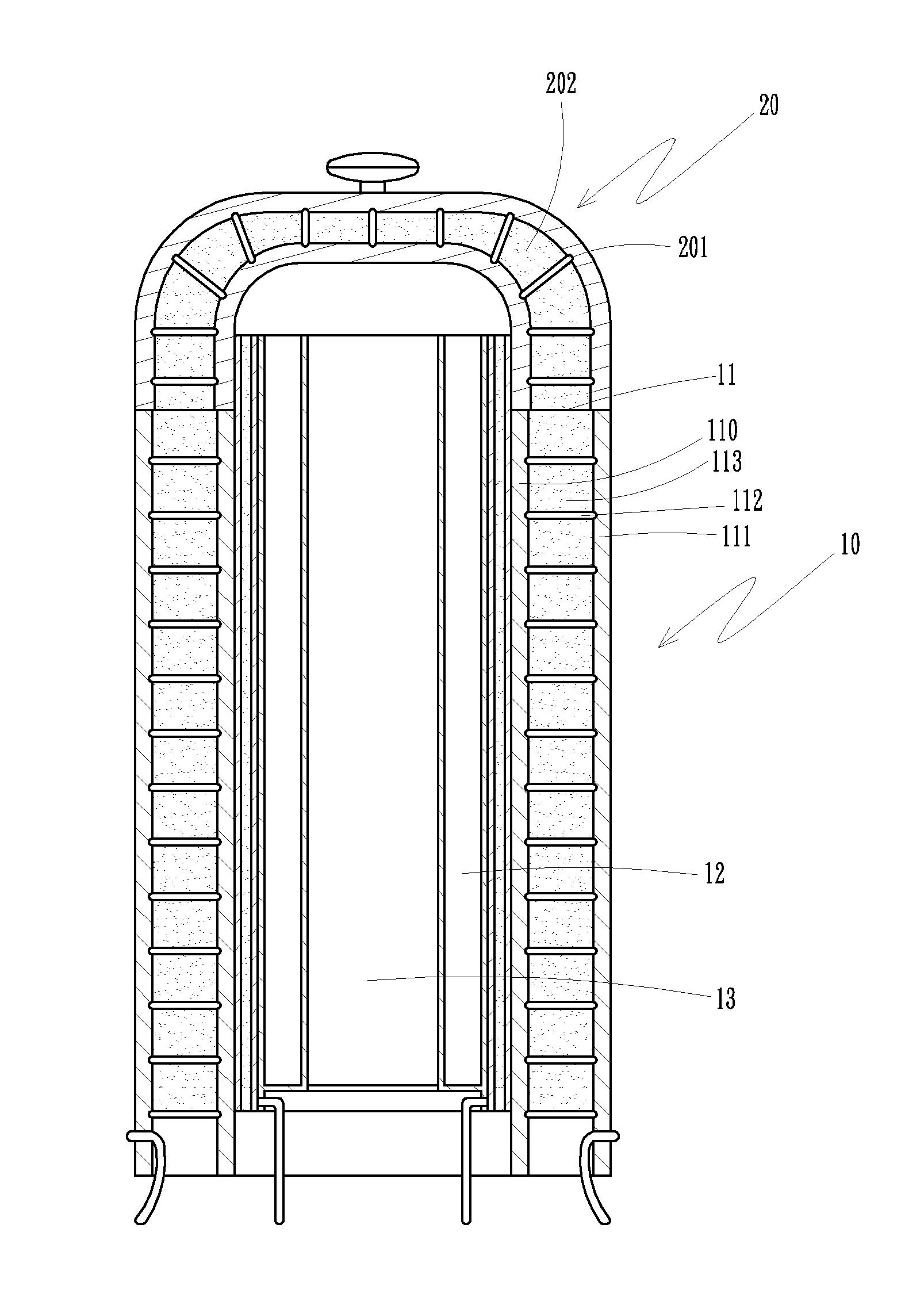 Stove structure