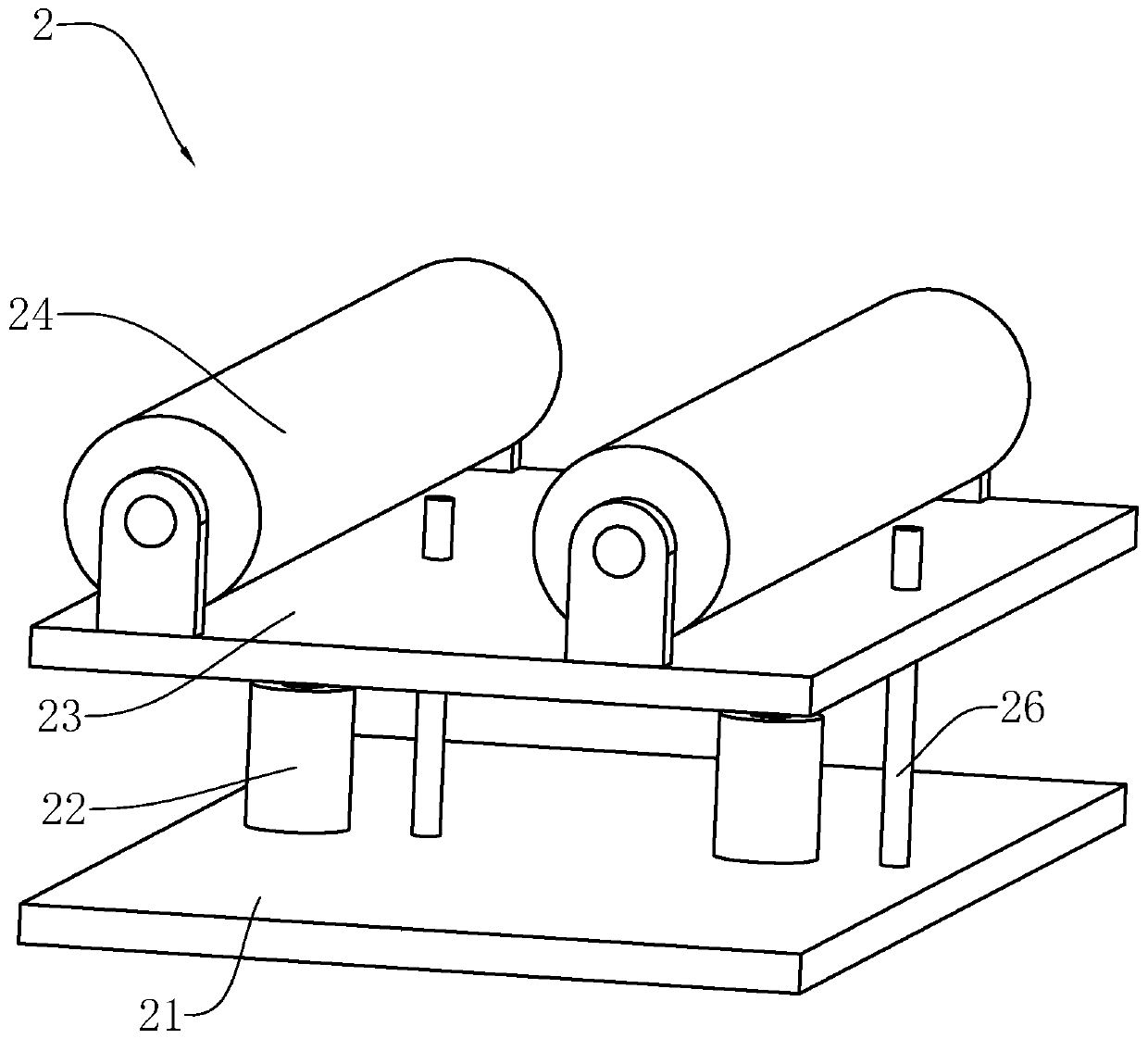 Installation method of rotary kiln