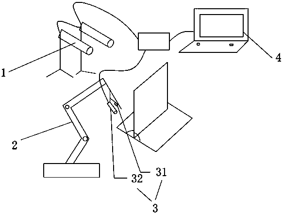 A laser-assisted welding seam intelligent tracking system and method