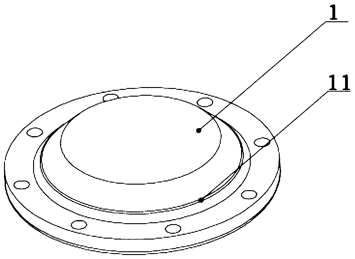 Barrel-shaped laminated pressure-resistant device for deep sea diving and forming process thereof