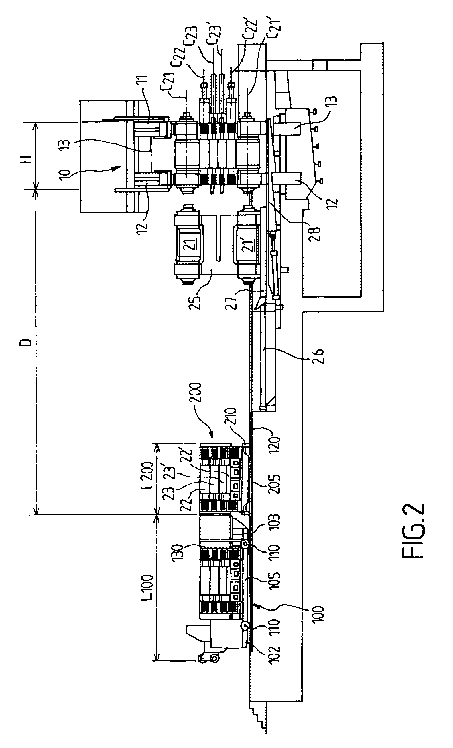 Method of managing cylinders in a rolling facility and installation for implementing same