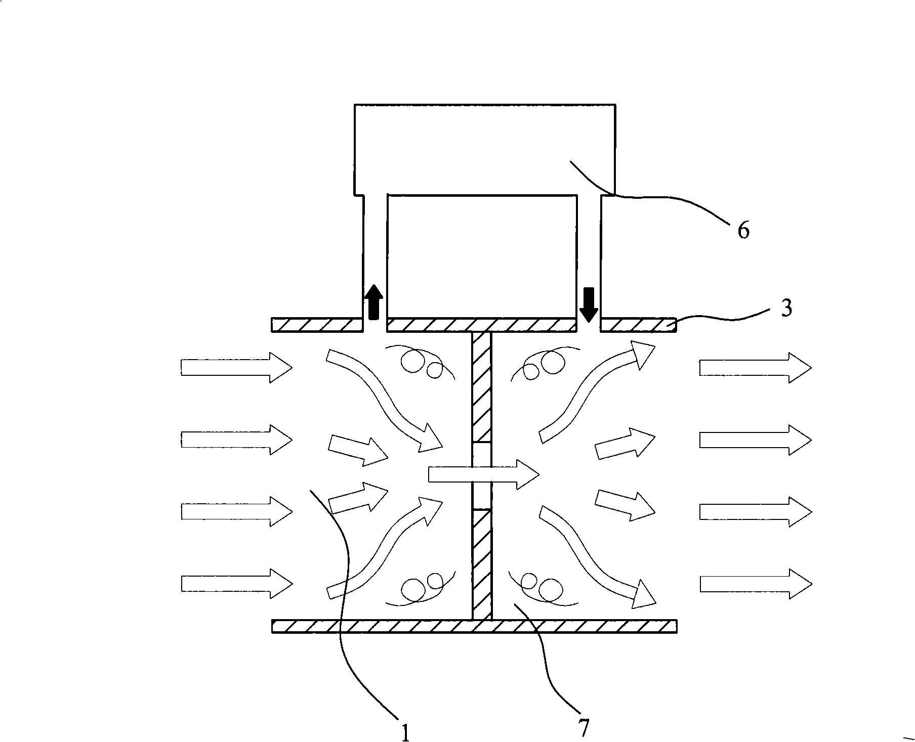 Breathing machine and its low differential pressure type flow quantity detection mechanism