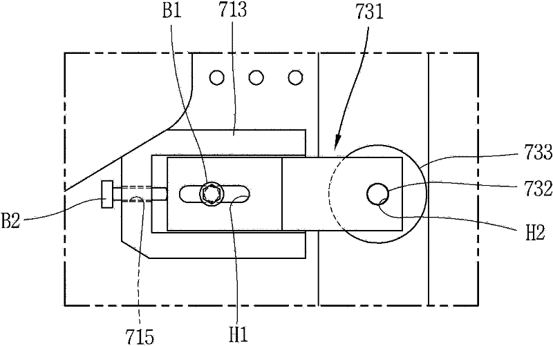 Shock device and safety cap shock test machine