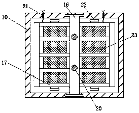 Alzheimer's disease adjuvant therapeutic device utilizing high potential and ultrashort wave