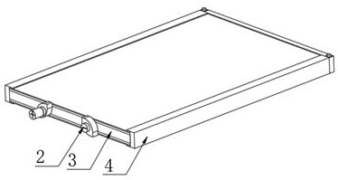 A lithium titanate battery assembly structure