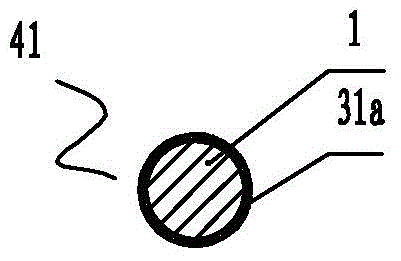 Manufacturing method for steel wire inhaul cable with polyurea protective coating