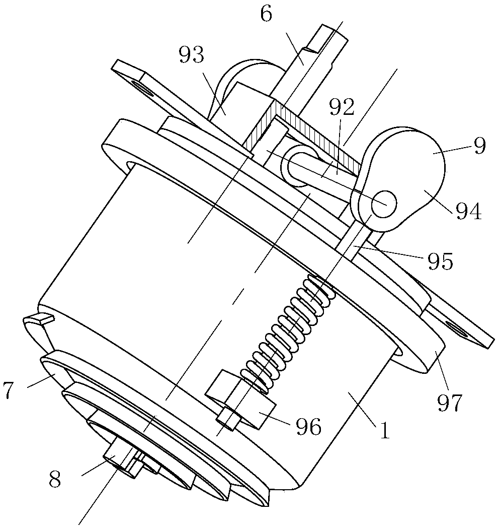 Anti-corrosion maintenance method for stepping motor