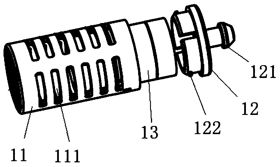 Nutrient device and hair dryer using same