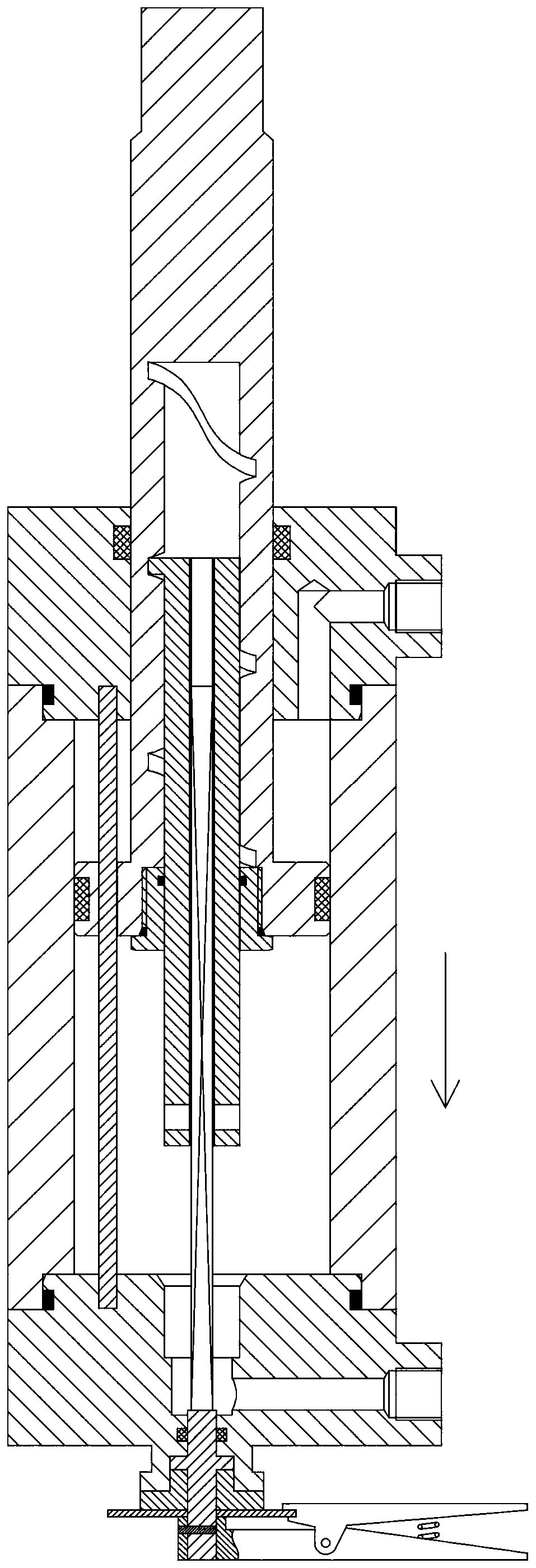 Oil cylinder