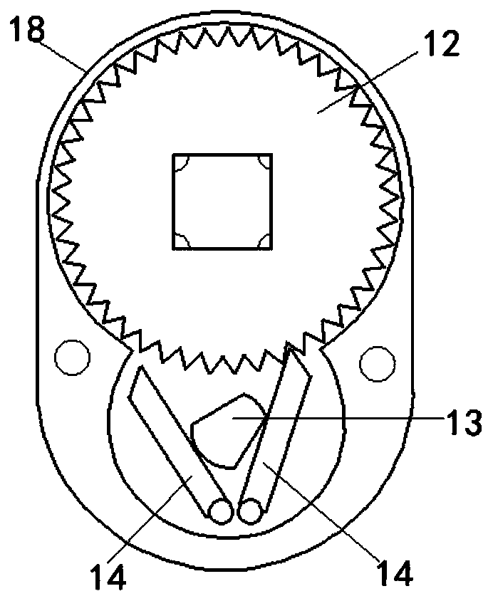 Femoral artery compression hemostasis device