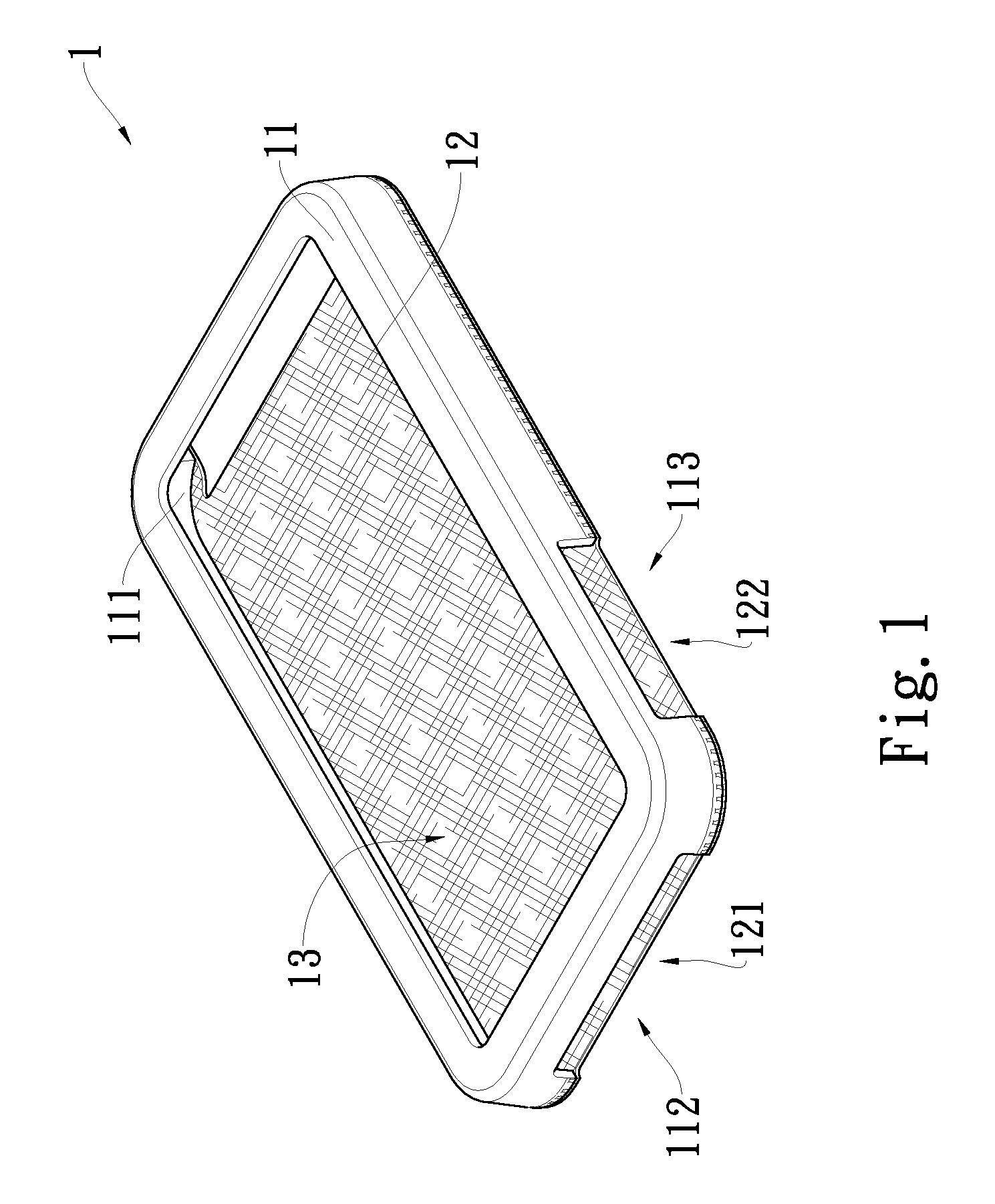 Handset jacket structure