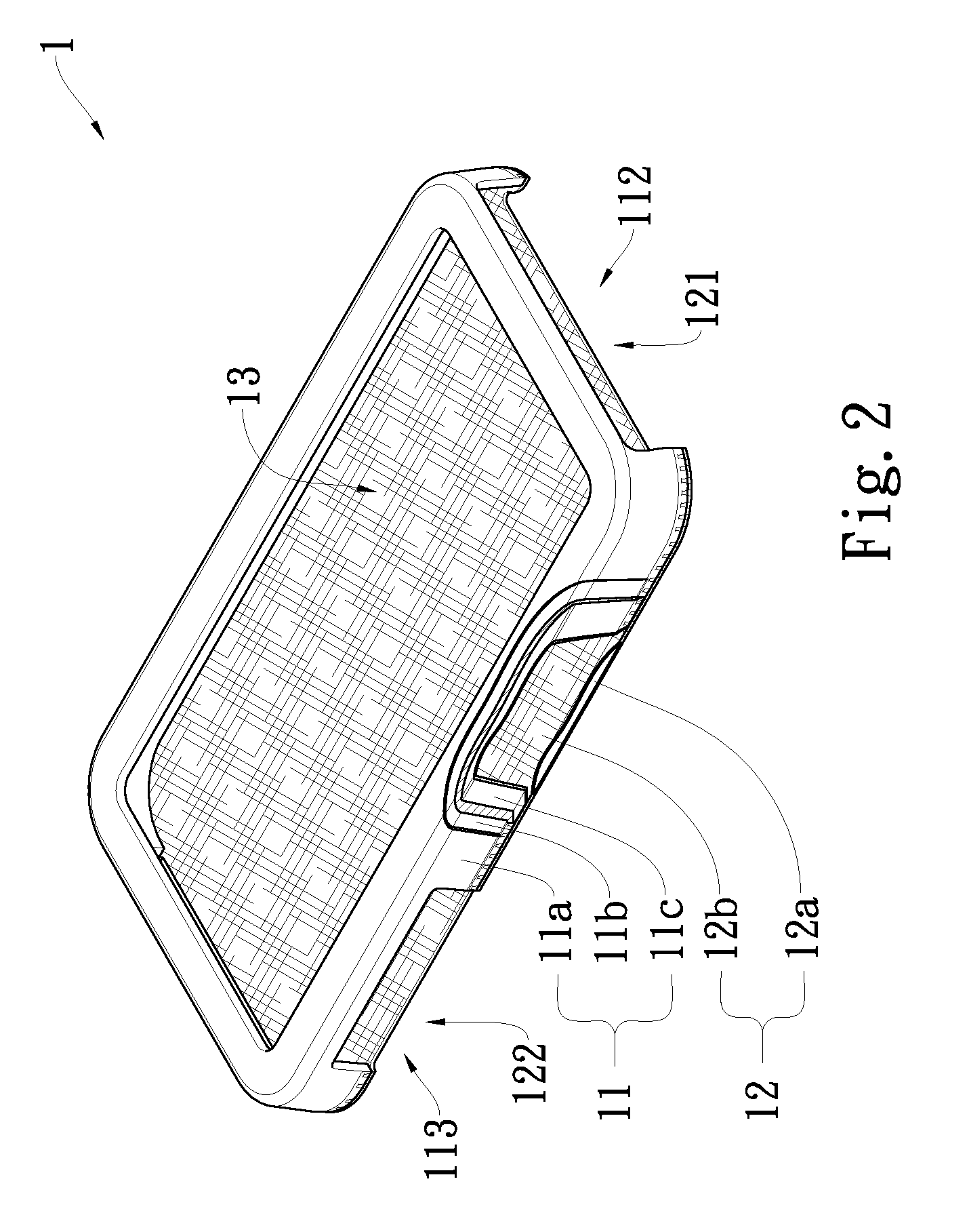 Handset jacket structure