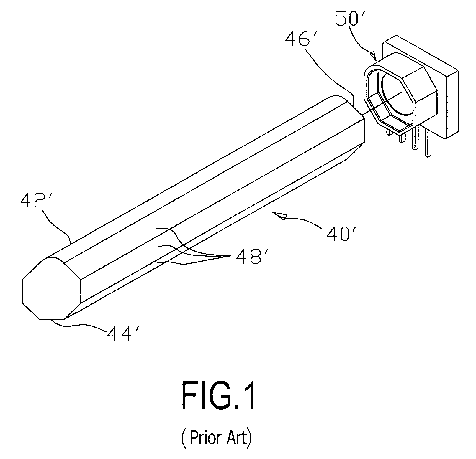 Linear light source for enhancing uniformity of beaming light within the beaming light's effective focal range