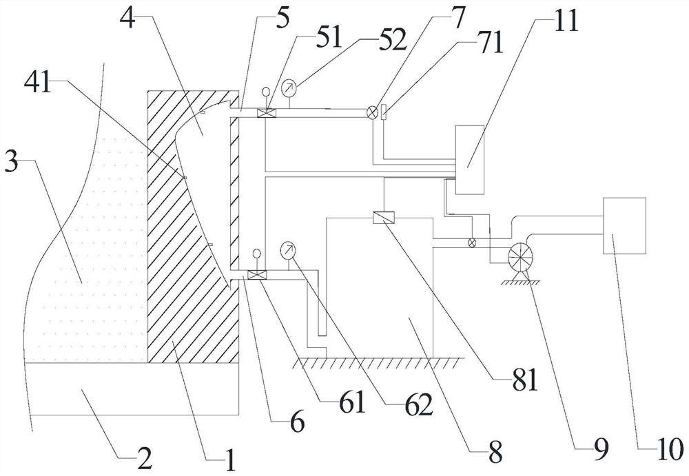 System for effectively controlling erosion of glass melting furnace