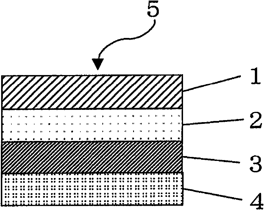 Resin laminate, pressure sensitive adhesive sheet, method for working adherend using the pressure sensitive adhesive sheet, and device for separating the pressure sensitive adhesive sheet