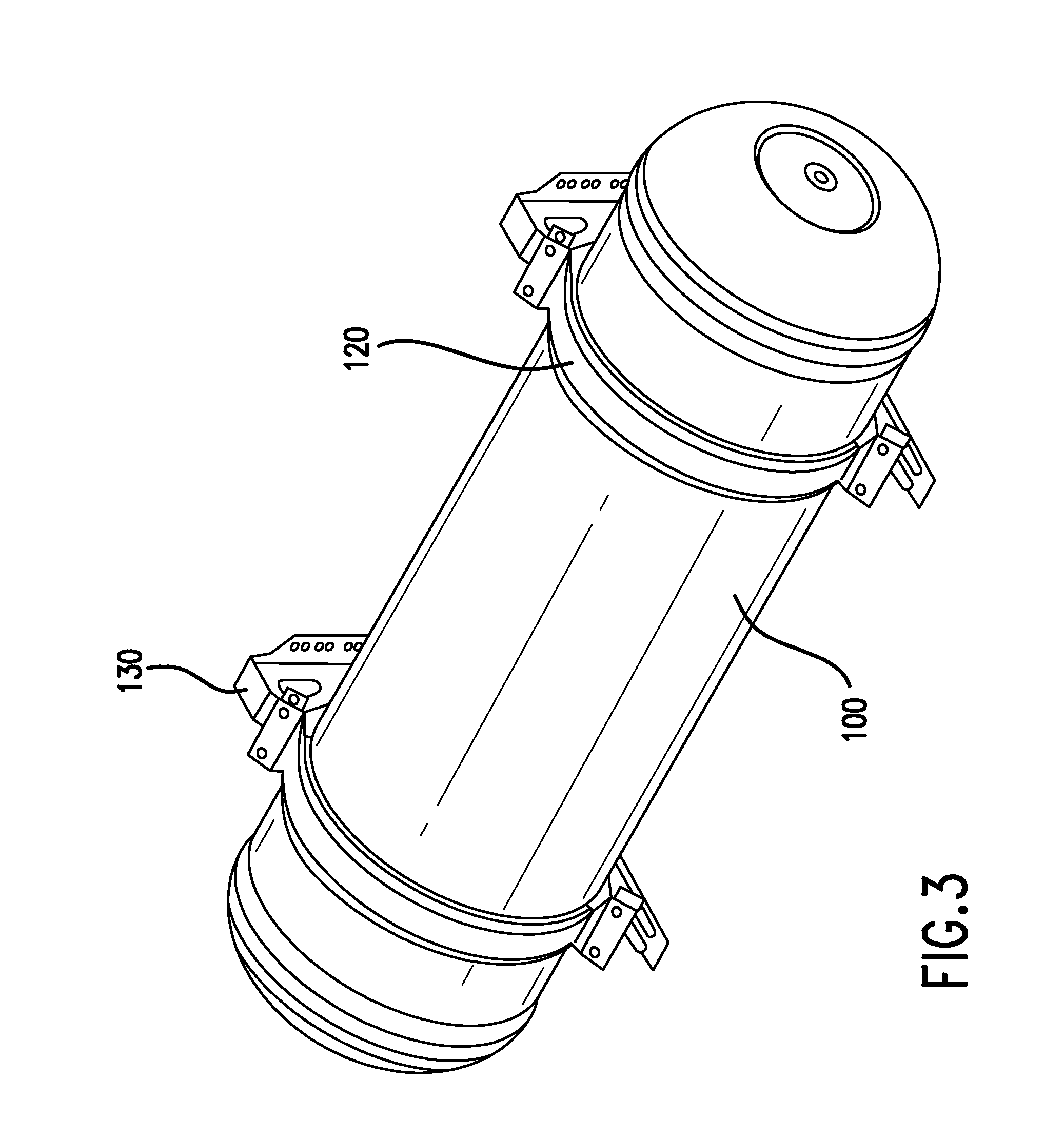 Non-Slip Fuel Tank Bracket