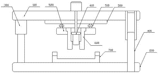 Hydraulic type mould pressure system