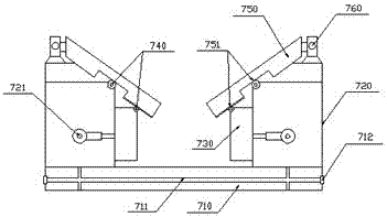 Hydraulic type mould pressure system