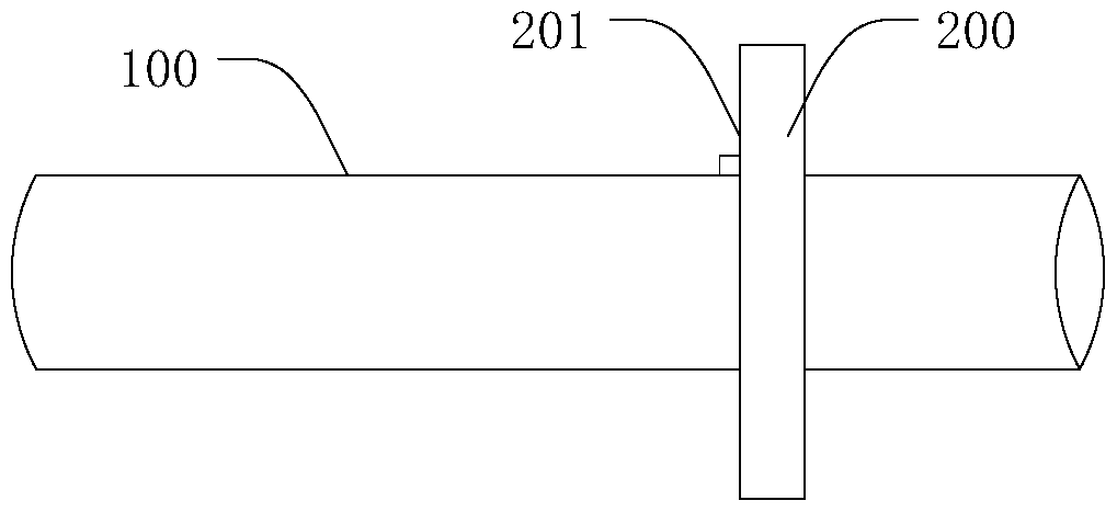 Method and system for detecting the inclination of a detection disc of a motor rotor