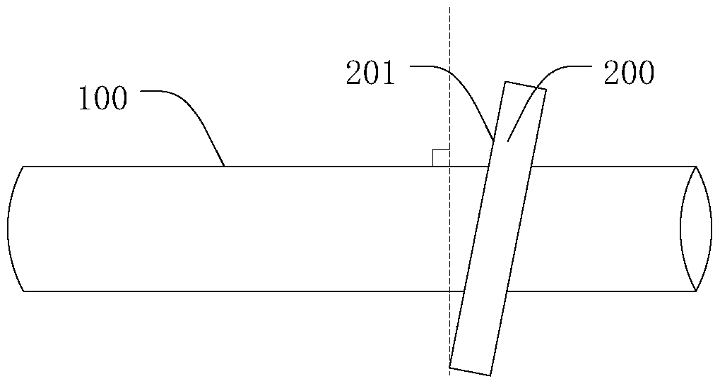 Method and system for detecting the inclination of a detection disc of a motor rotor