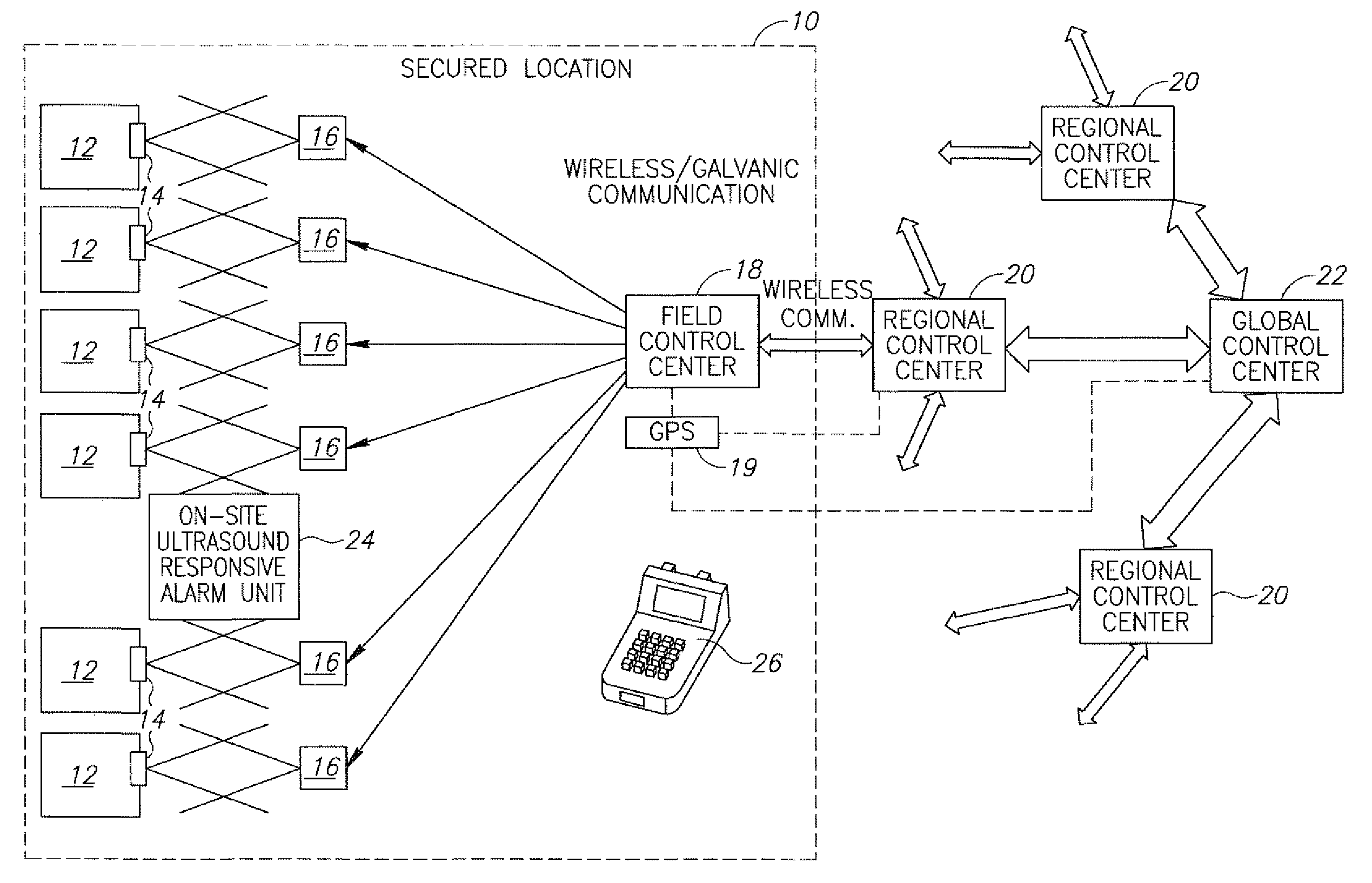 Electronic security seal and system