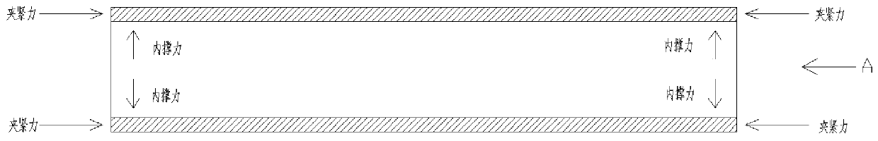 Clamping method and clamp for thin-wall cylindrical part turning as well as processing device