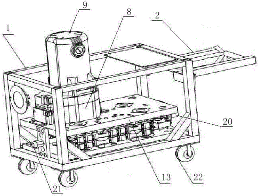 Efficient cable laying device