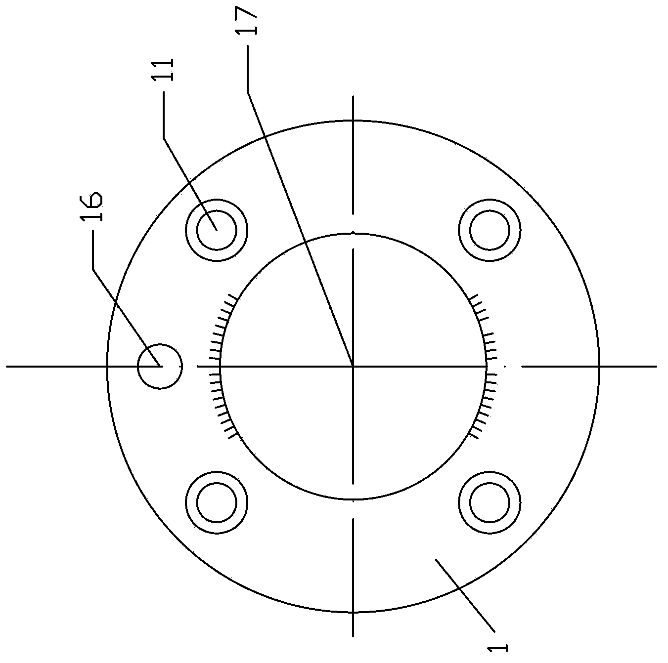 Measurable ultrasonic probe adjusting seat