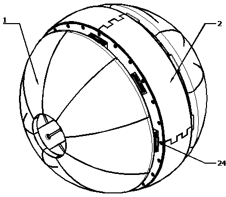 Fast steering spherical robot