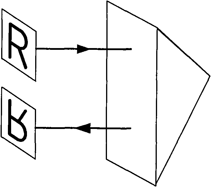 Device for measuring straightness/coaxiality by applying laser