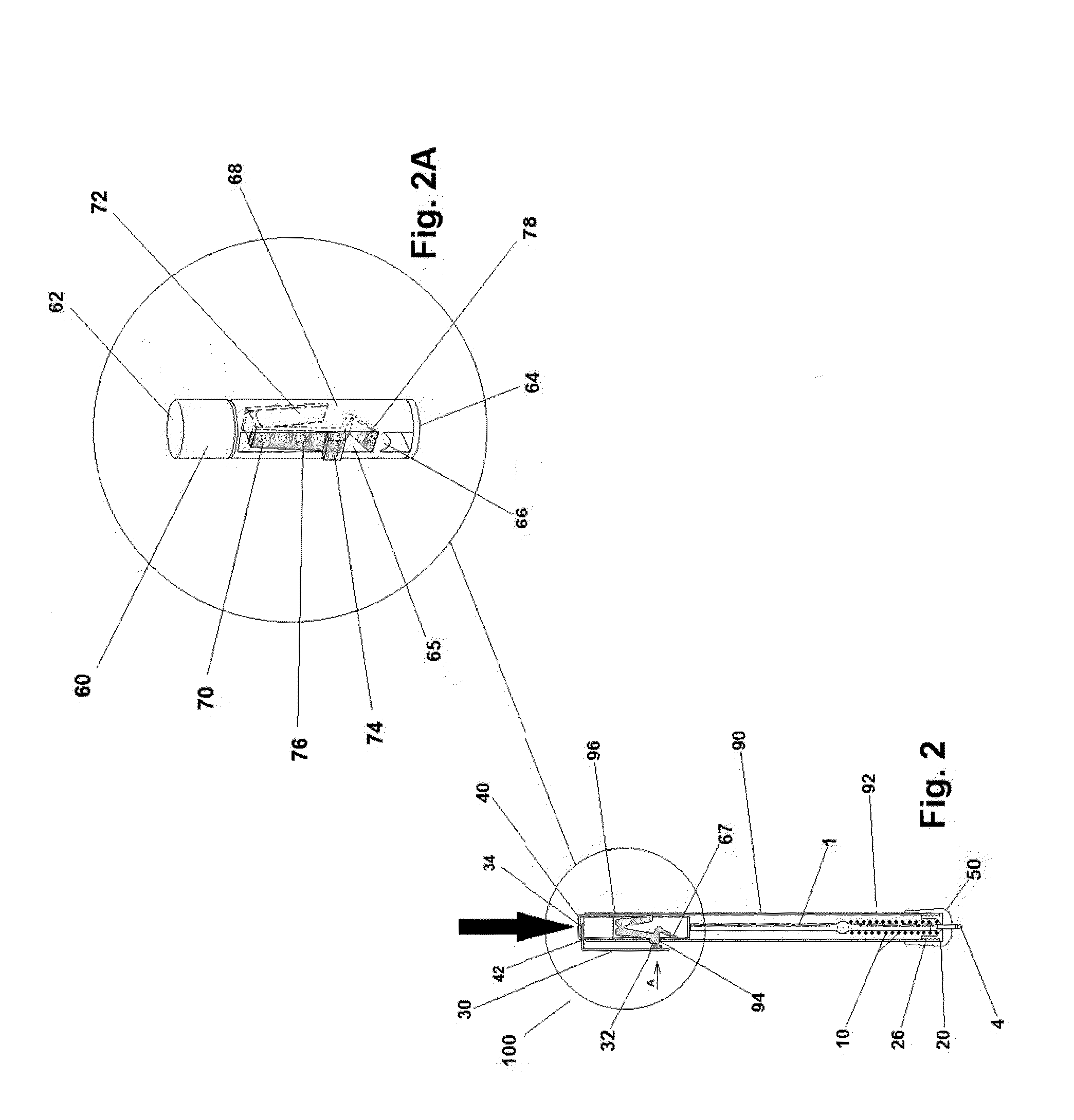 Article-touching and writing apparatus