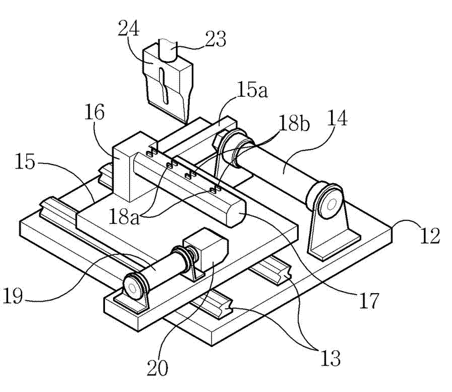 Thin film pasting device