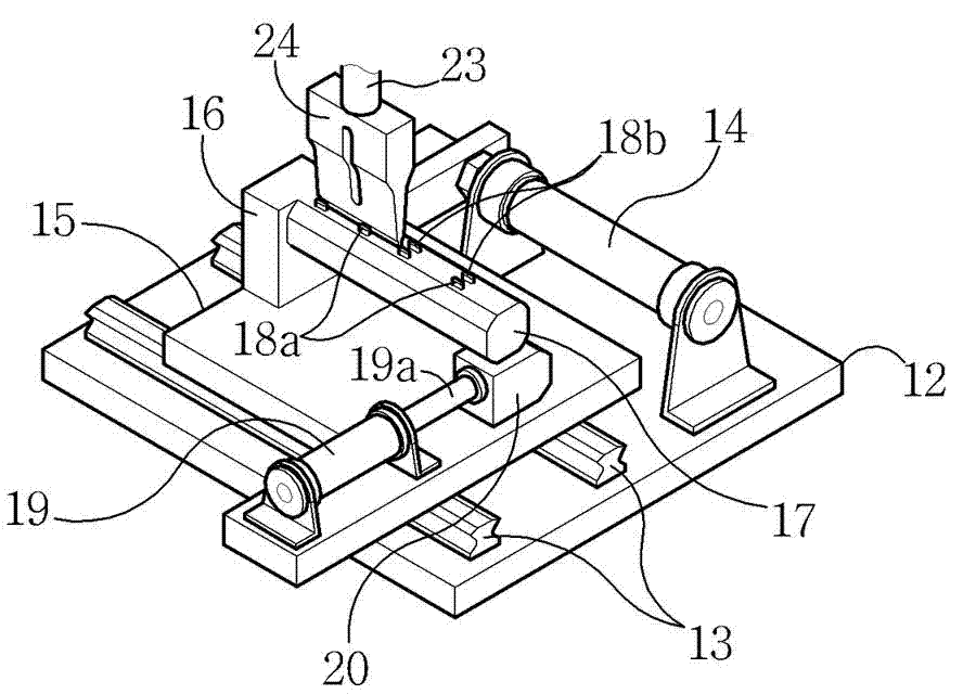 Thin film pasting device