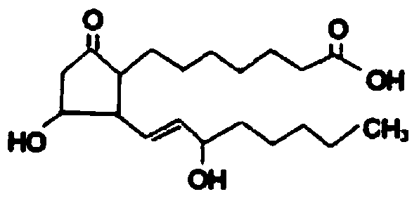 Medicine composition containing alprostadil and preparation method of medicine composition