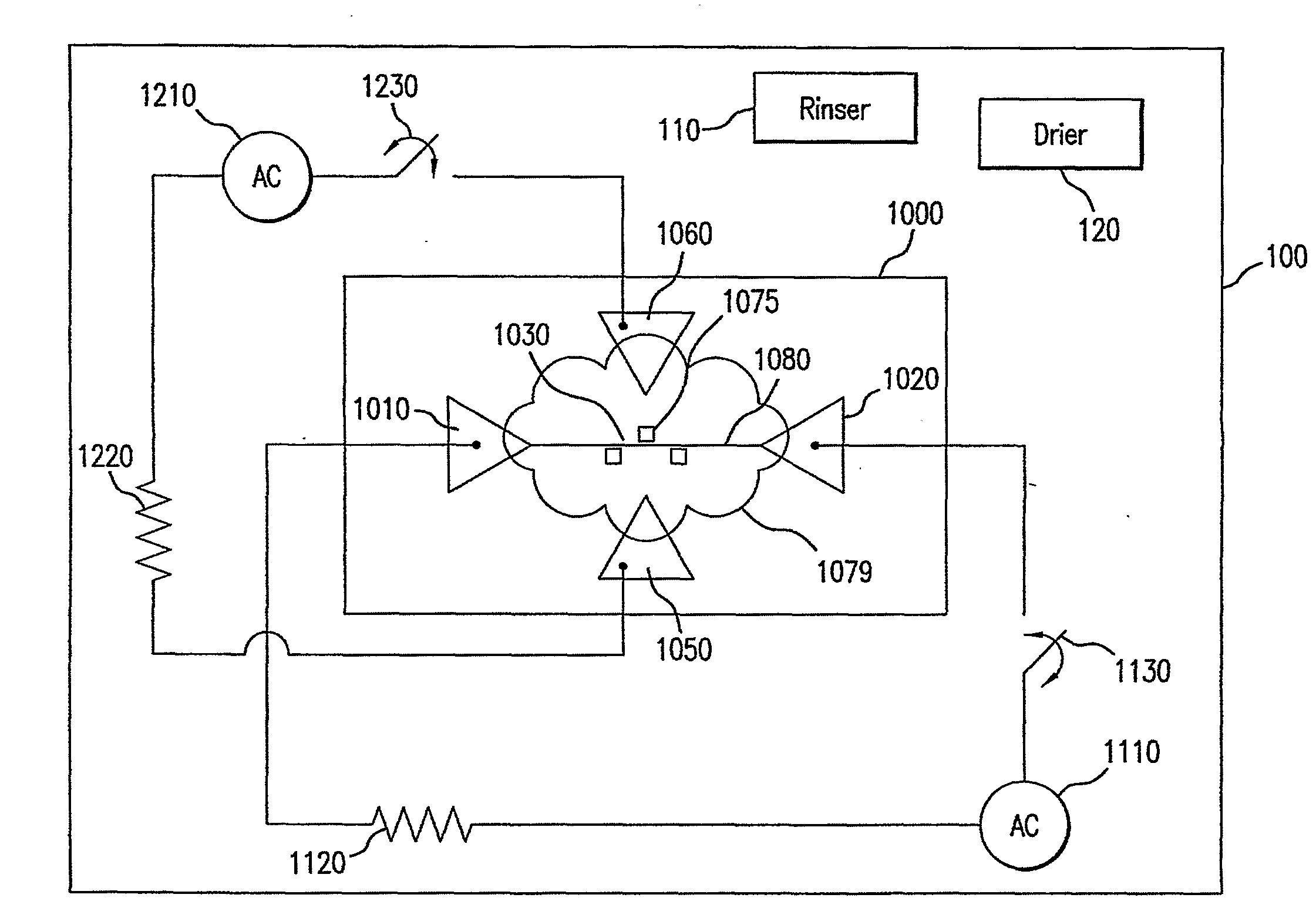 Method And System To Position Carbon Nanotubes Using AC Dielectrophoresis