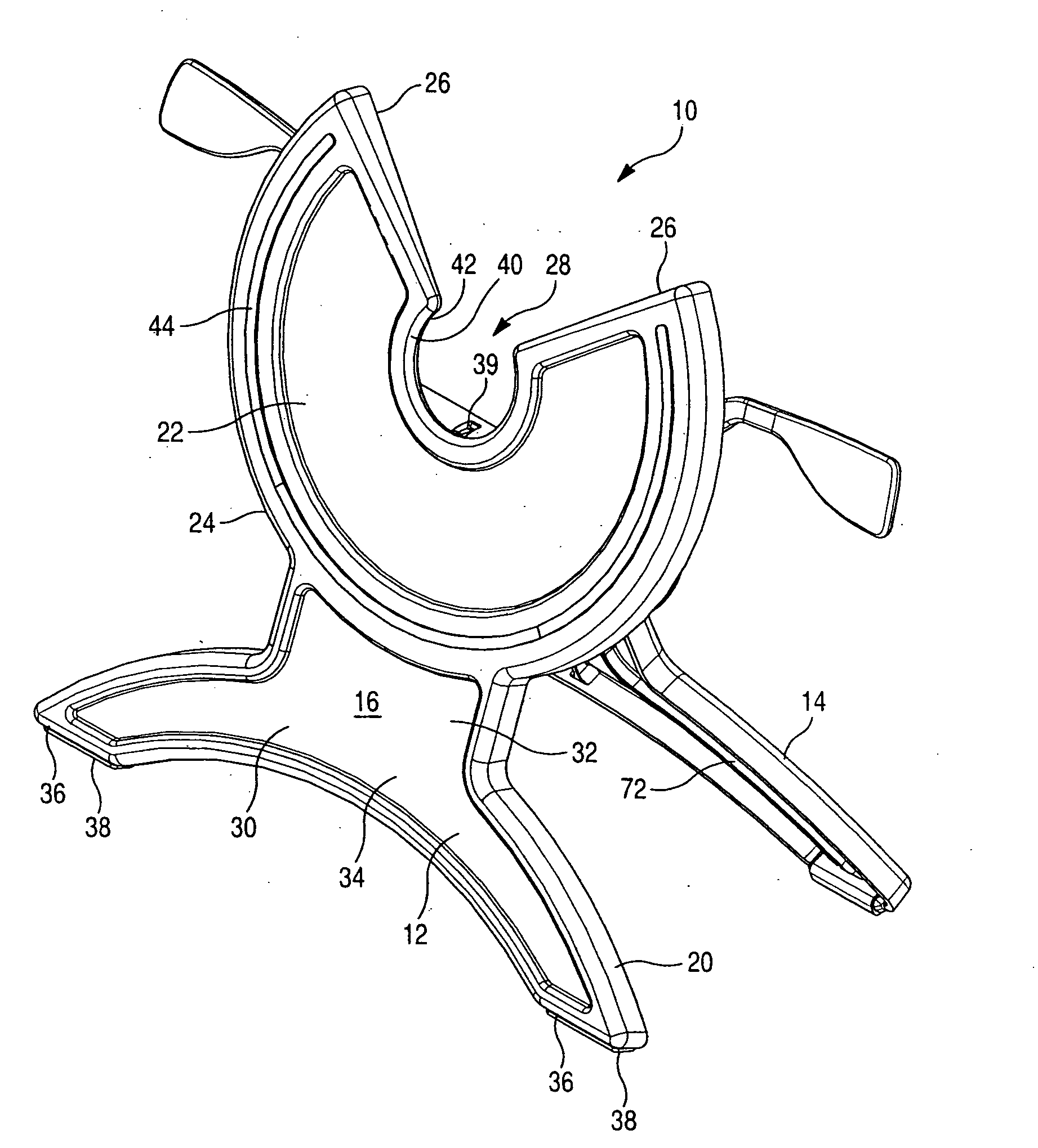 Stand for supporting a display in multiple orientations and a display used in combination with said stand