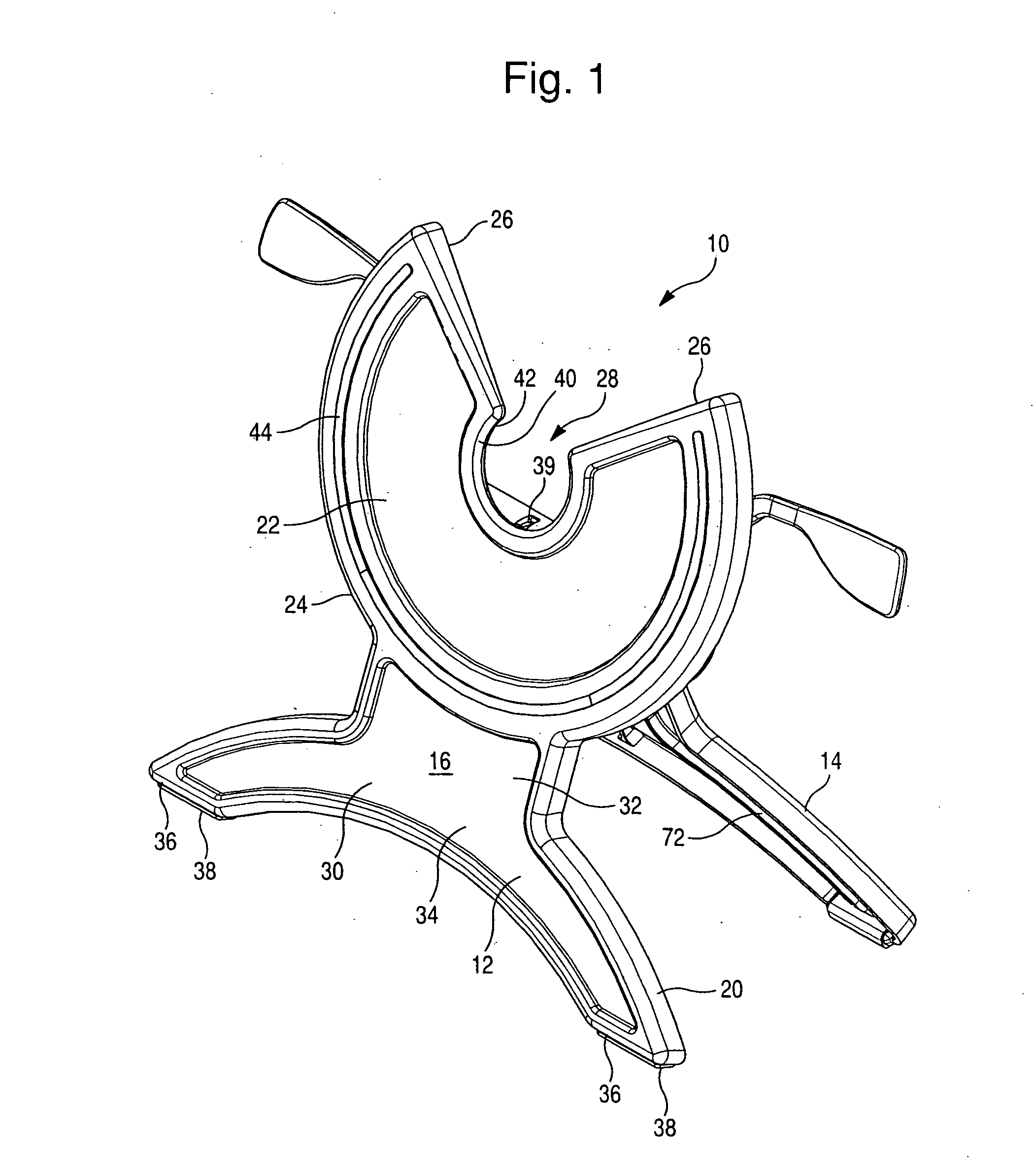 Stand for supporting a display in multiple orientations and a display used in combination with said stand