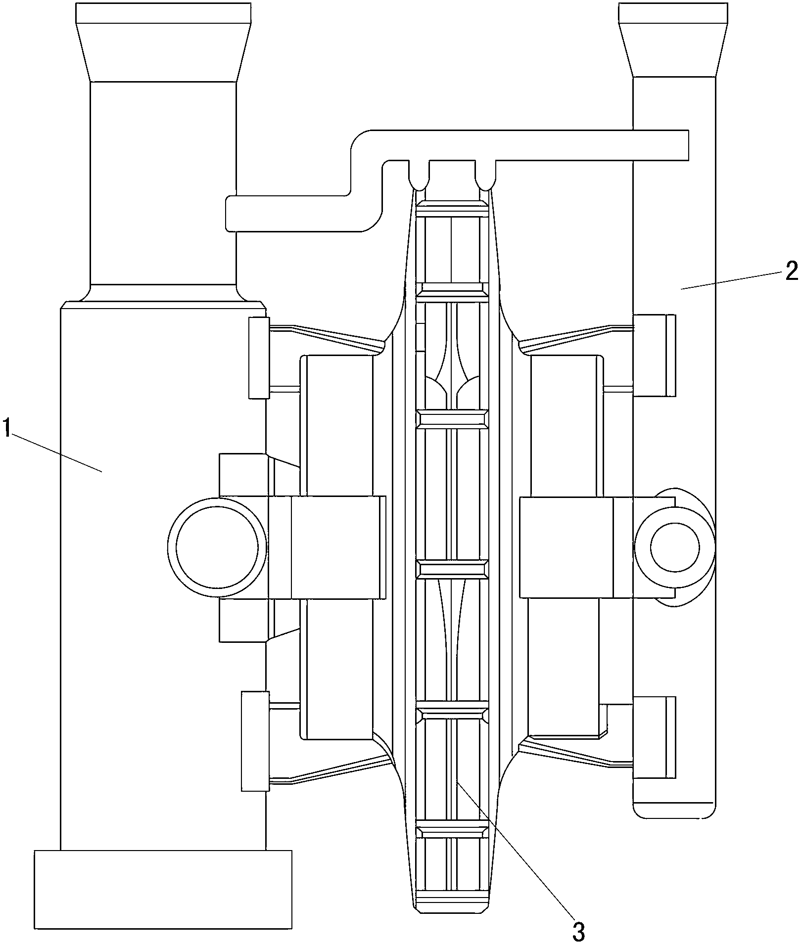 Large-size impeller processing technique in precise casting