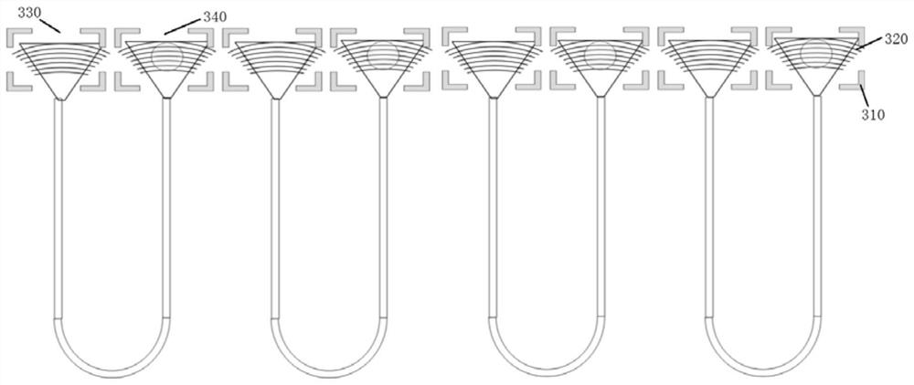 A testing system and testing method for an optical chip