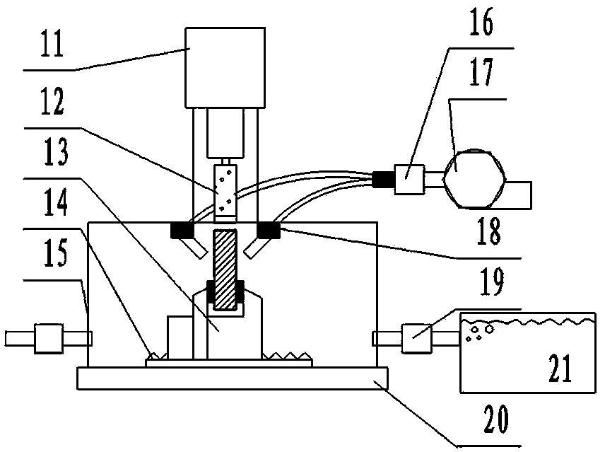 Dry-type joint coal rock sampling device and sampling method thereof