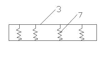 Goods shelf easy to splice