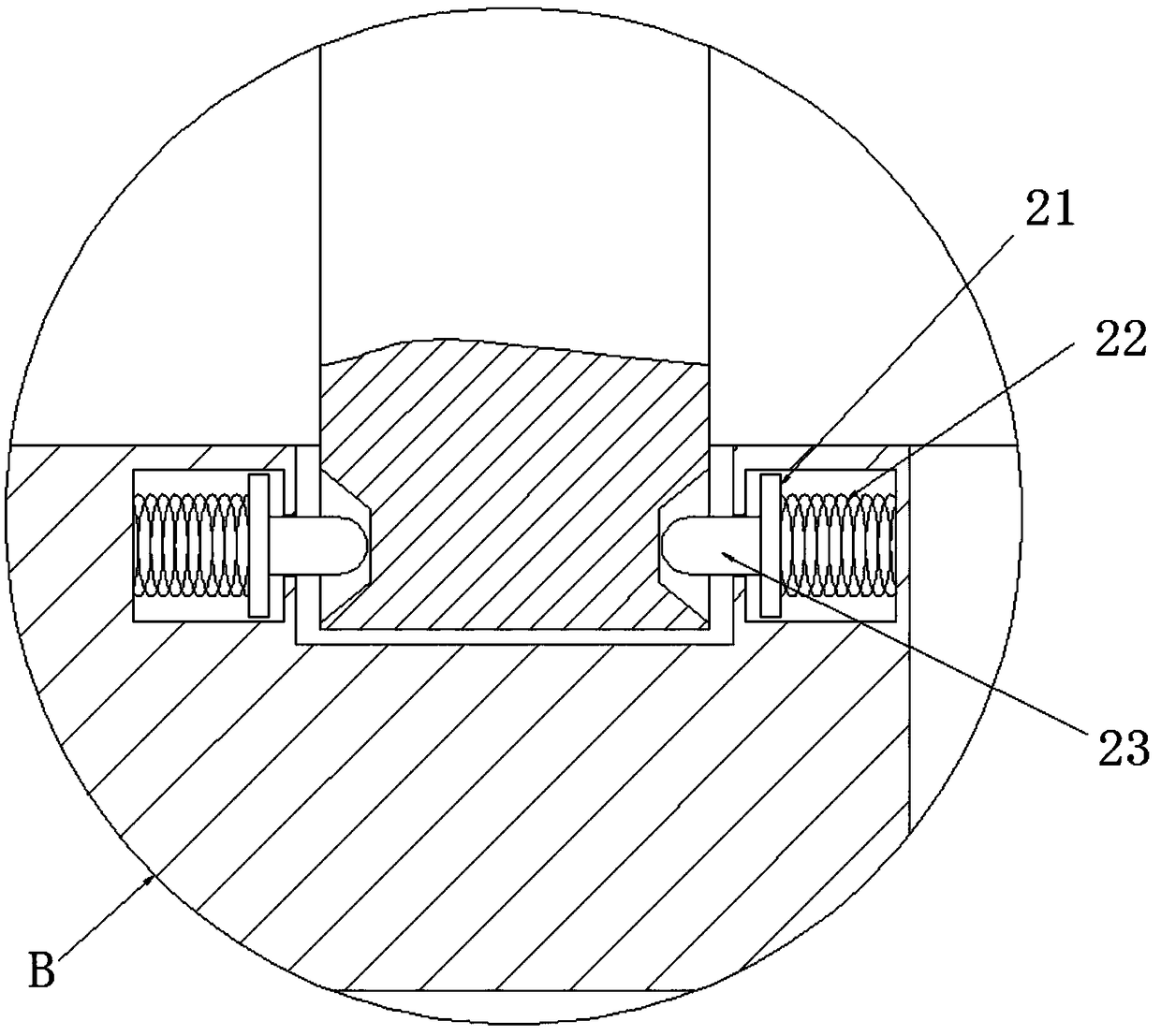 Intelligent filter press for treating sludge produced during seawater desalination